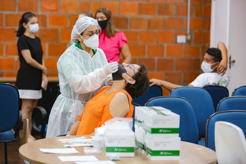 UGPE oferece testagem RT-PCR aos colaboradores