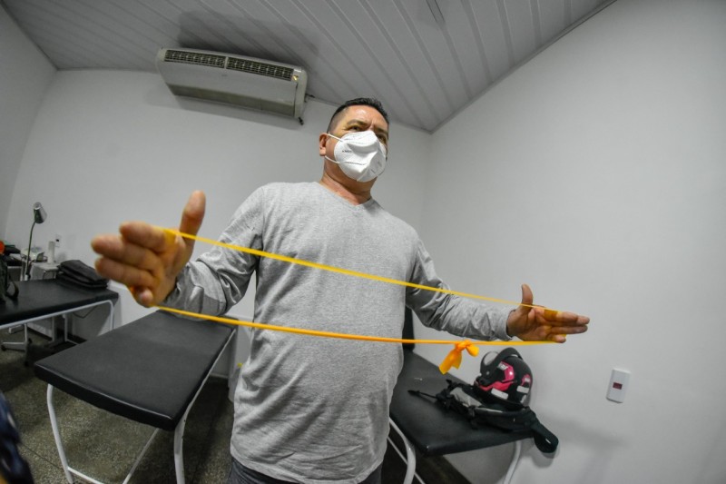 Paciente do RespirAR avança na recuperação após ter 75% do pulmão acometido pela Covid-19