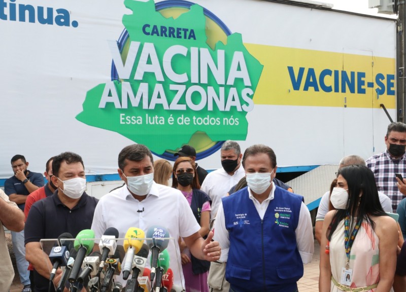 Governo do Amazonas e Prefeitura de Manaus divulgam supermercados que receberão pontos de vacinação contra a Covid-19 em Manaus