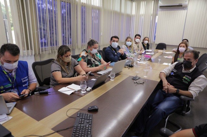 SES-AM reforça compromisso com a transparência em reunião com órgãos de controle