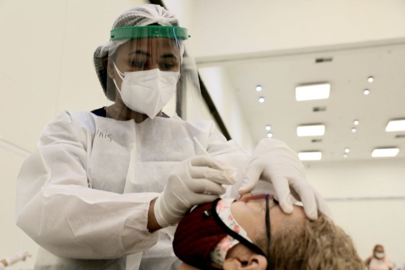 Centro de Testagem da Covid-19 no Vasco Vasques realizou mais de 24 mil exames