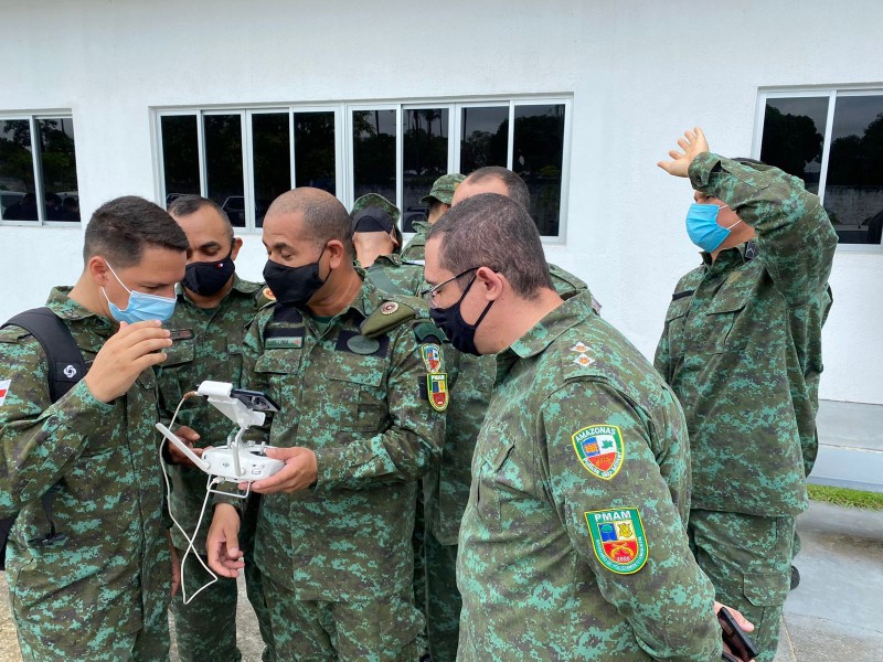 Órgãos da Operação Tamoiotatá recebem formação da Sema para uso de drones