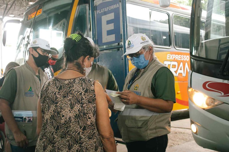 Número de passageiros cresce 398% em janeiro no transporte rodoviário intermunicipal no Amazonas