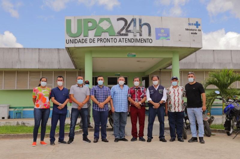 Secretário de saúde realiza visita técnica à Unidade Hospitalar de Tabatinga, onde serão implantados 10 leitos de UTI