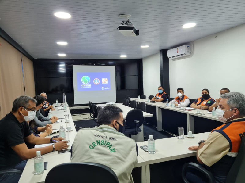 Defesa Civil do Amazonas fortalece parceria com o Centro Gestor e Operacional do Sistema de Proteção da Amazônia