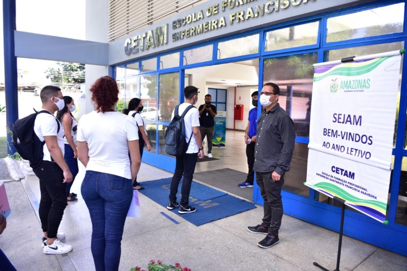 Cetam inicia aulas presenciais na capital e interior do Amazonas