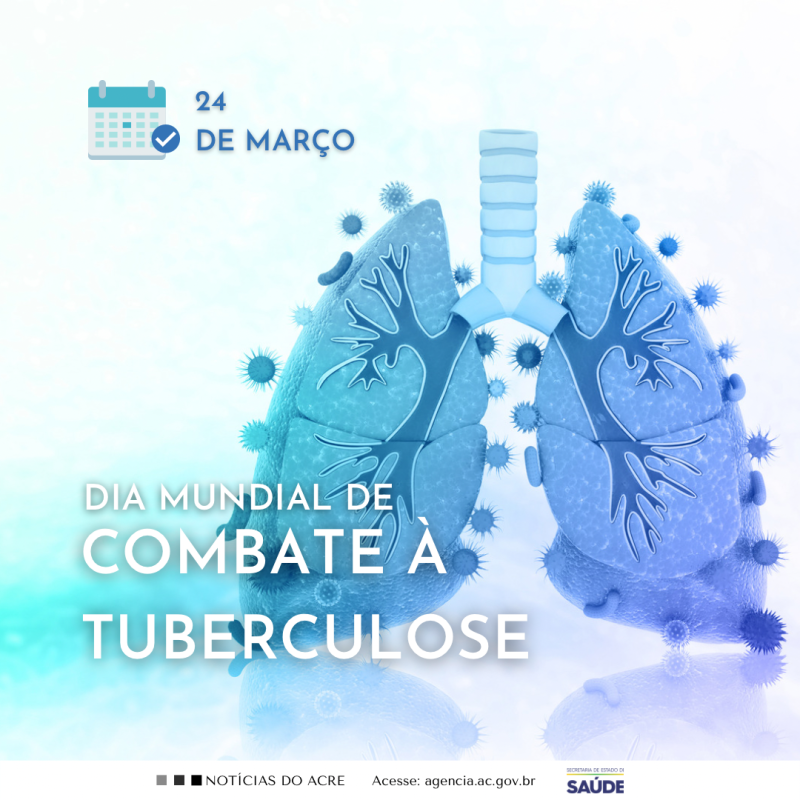 Saúde realiza programação de mobilização e luta contra a tuberculose