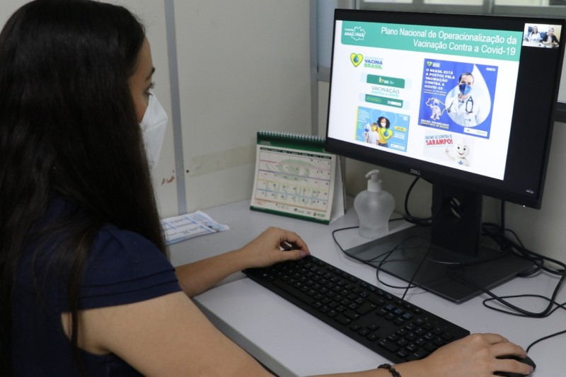 Tira-dúvidas: webinário do PNI no Amazonas visa ampliar cobertura vacinal contra Covid-19 no estado