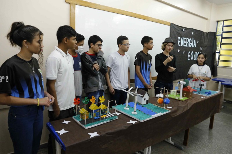 Em Manaus, escola estadual promove mostra de projetos integradores para fomentar as ações do Novo Ensino Médio