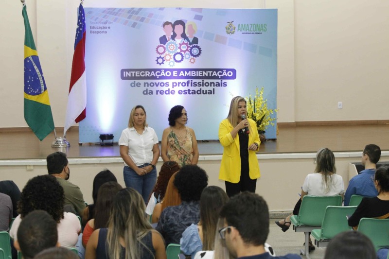 Convocados na 8ª chamada do concurso público de 2018 da Secretaria de Educação passam por integração