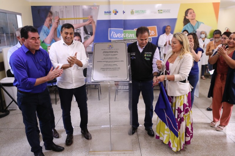 Wilson Lima reinaugura Centro Especializado em Reabilitação Tipo III para pessoas com deficiência
