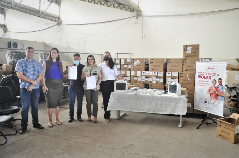 Ministério da Saúde faz doação de 100 monitores multiparâmetros para unidades do Acre