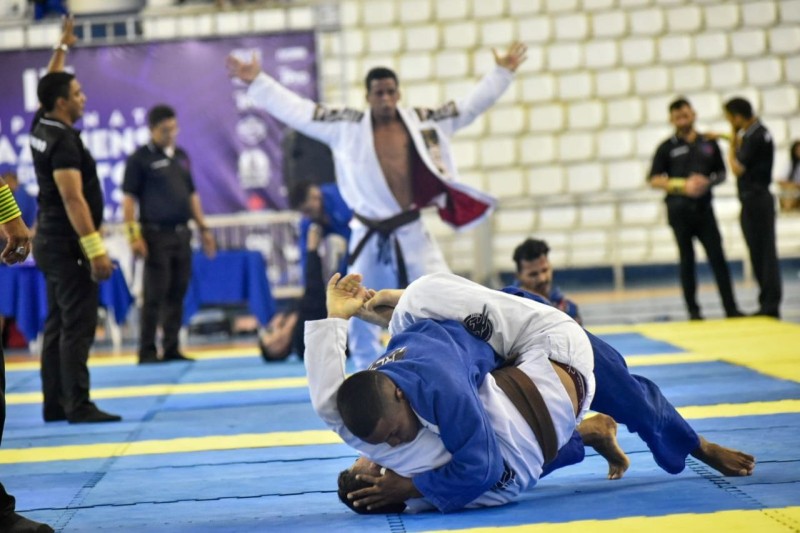 Mais de 1,7 mil atletas participaram do campeonato amazonense de jiu-jitsu no fim de semana