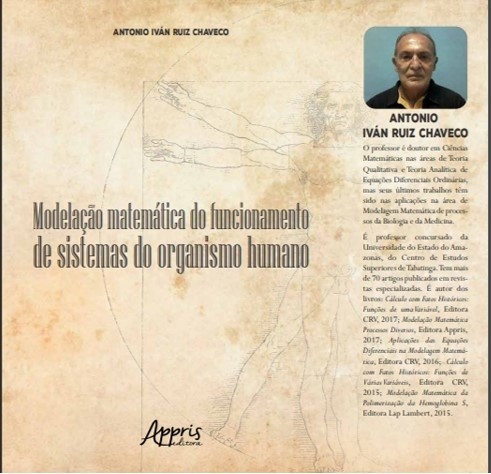 Professor do CESTB/UEA lança livro sobre modelação matemática e sistemas do corpo humano