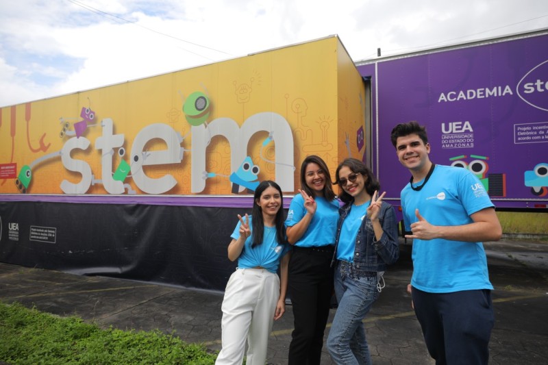 Academia Stem, da UEA, alcançou mais de 100 alunos da rede pública