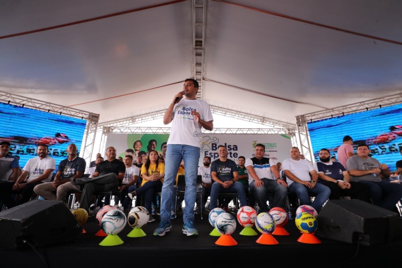 Governador Wilson Lima lança o Bolsa Esporte Estadual para incentivar esporte da base ao alto rendimento