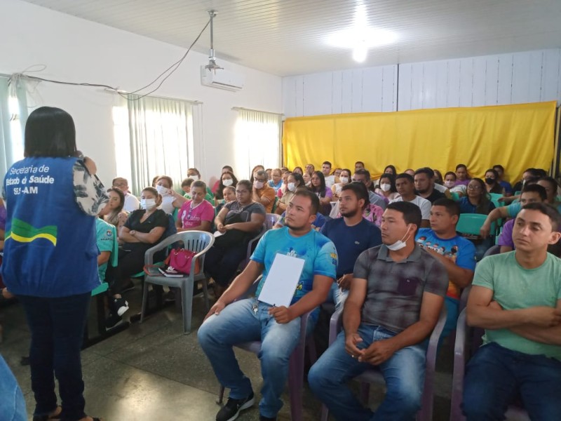 Previne Brasil: Governo do Amazonas capacita profissionais de saúde de Canutama