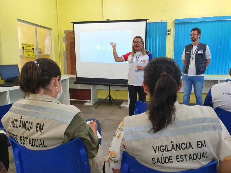 FVS-RCP realiza visita técnica para fortalecer ações de monitoramento e resposta a emergências, em Parintins
