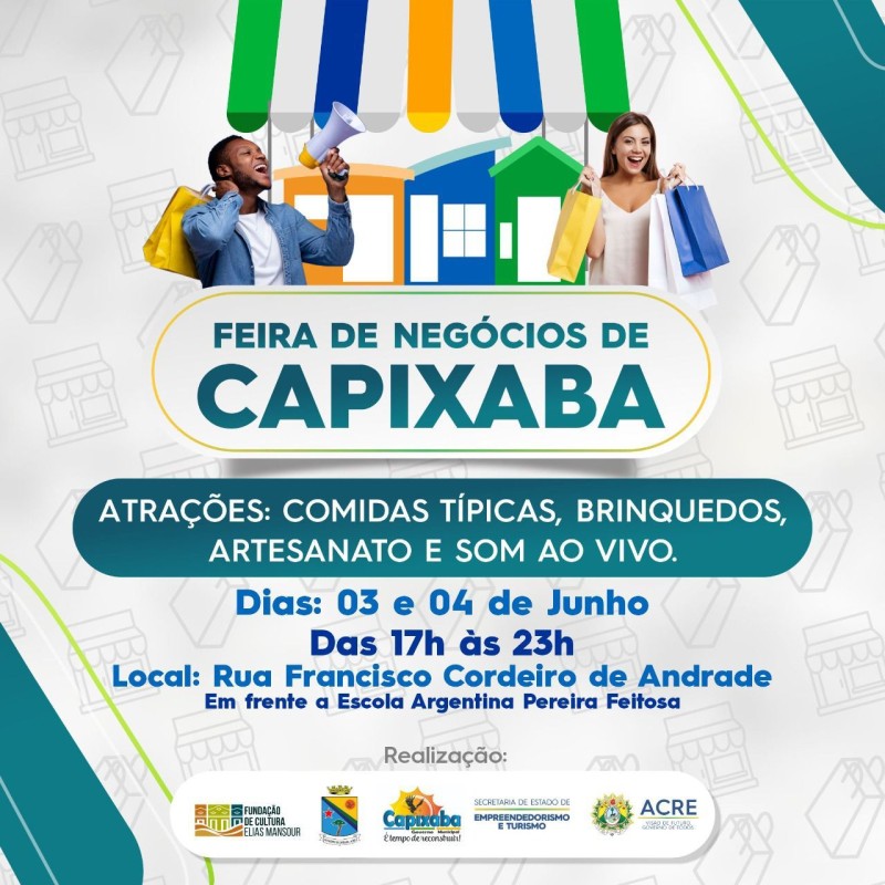 Governo realiza feira de negócios em Capixaba neste fim de semana