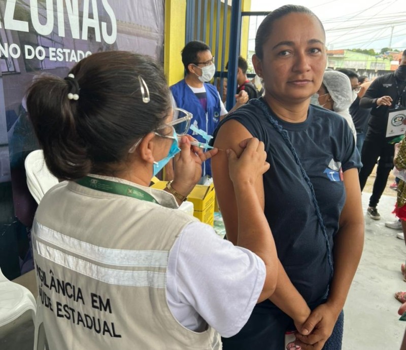 Dia D da Multivacinação oportunizou atualização vacinal nos 62 municípios do Amazonas, neste sábado (11/06)