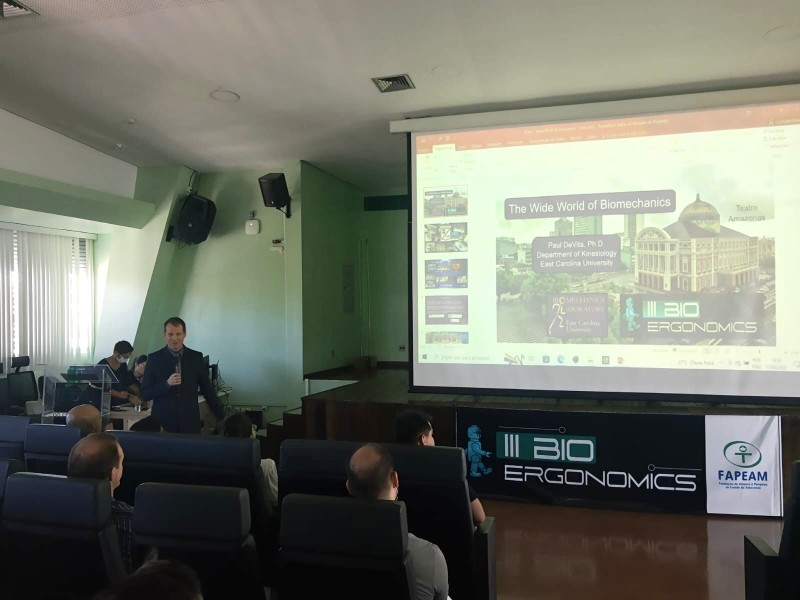 Congresso de Biomecânica e Ergonomia reúne palestrantes nacionais e internacionais na UEA