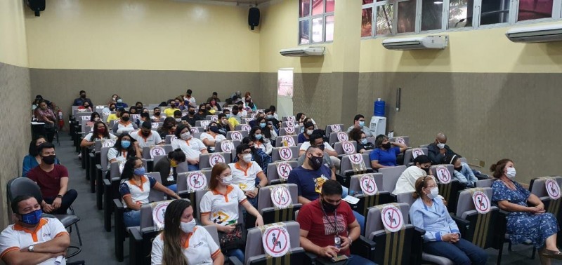 Colaboradores do Detran participam de curso de capacitação para melhorar atendimento ao público