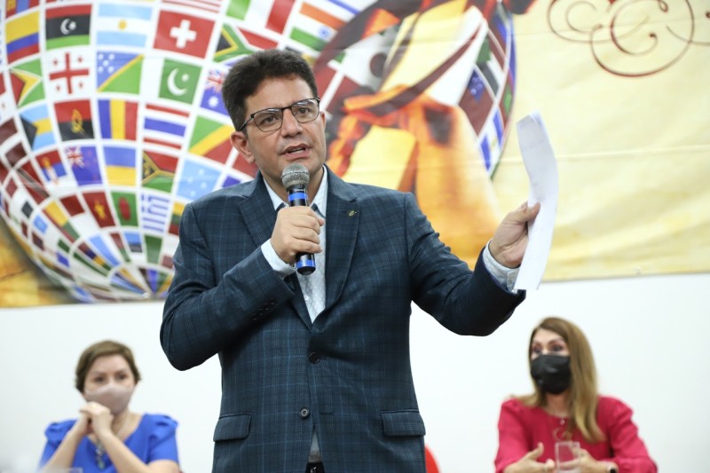 Governador Gladson Cameli representa o Acre em evento internacional de mudanças climáticas
