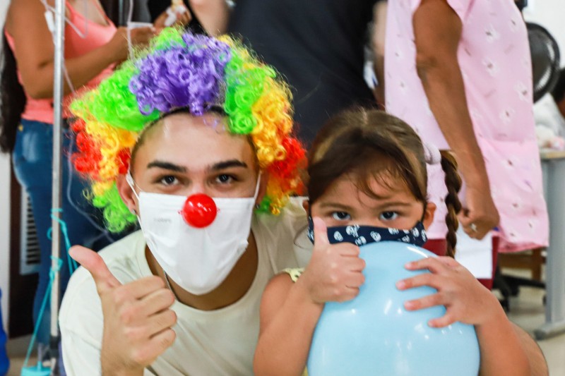 Hospital infantil realiza festa do Dia das Crianças