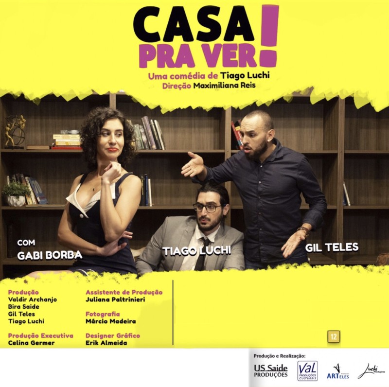 Em comemoração ao Dia do Servidor, Estado promove peça Casa Pra Ver!