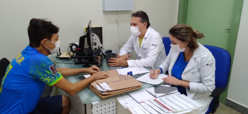 Paciente que recebeu transplante de fígado na Fundhacre tem alta e passa pelo primeiro ambulatório na unidade   