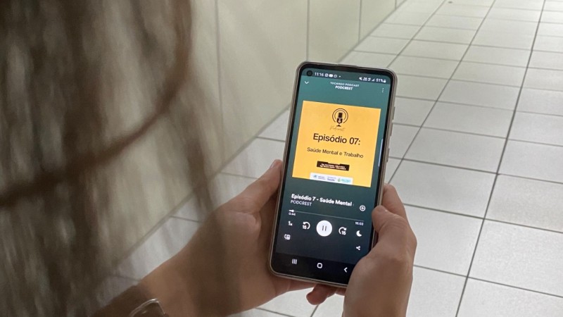 Podcrest: novo episódio de podcast da Vigilância em Saúde destaca importância da saúde mental do trabalhador
