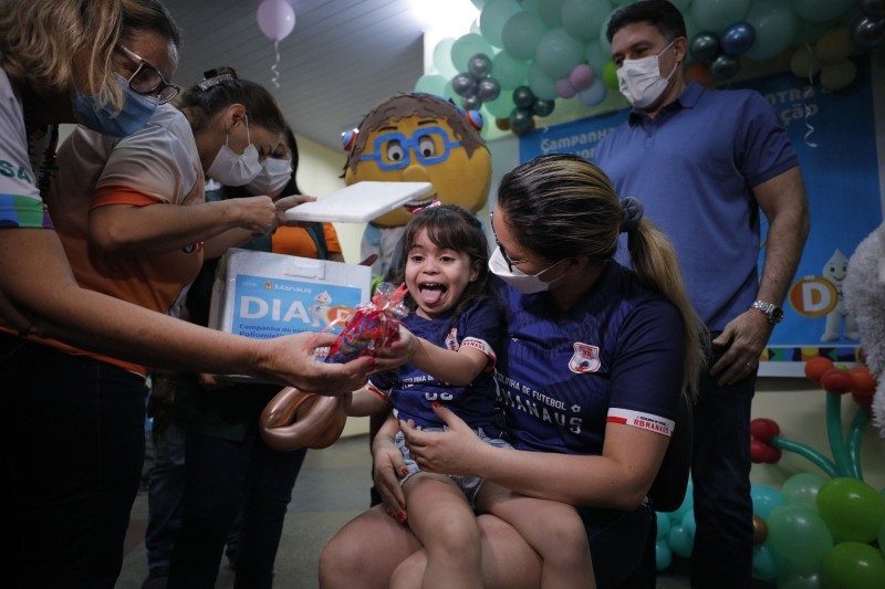 SES-AM destaca importância da vacina para prevenção contra poliomielite