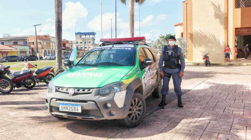 Em Parintins, mutirão “Vacina Amazonas” recebe reforço policial
