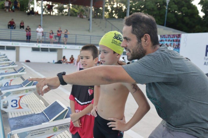  1º Festival de Águas Abertas Indoor reúne mais de 100 atletas no Parque Aquático da Vila Olímpica de Manaus