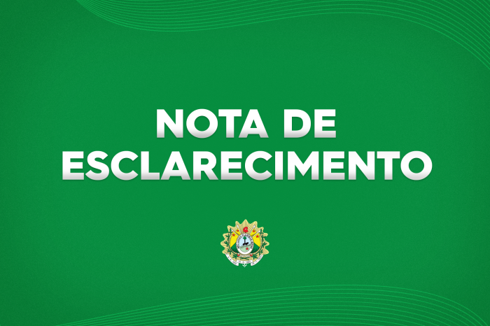 Nota de esclarecimento