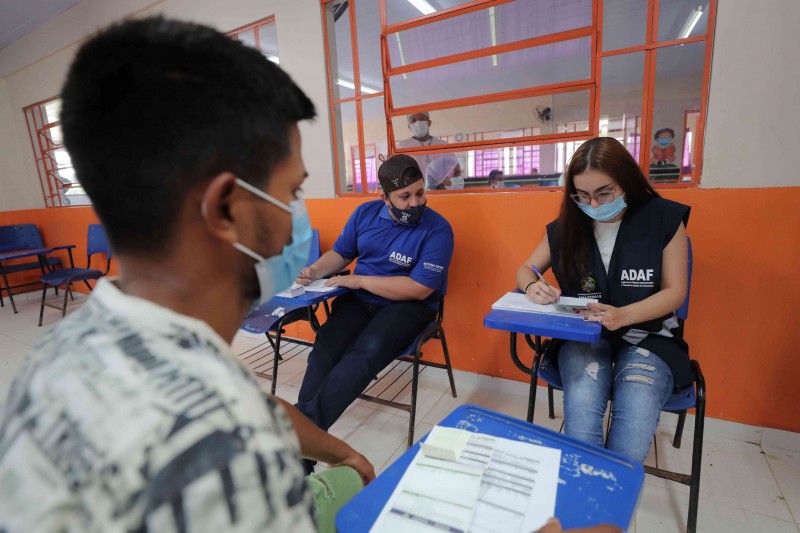População a partir de 20 anos adere vacinação contra Covid-19 em Rio Preto da Eva