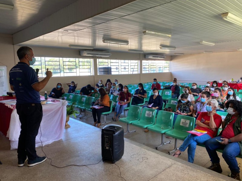 Em Iranduba, SES-AM realiza oficina de Educação Permanente e Humanização em Saúde