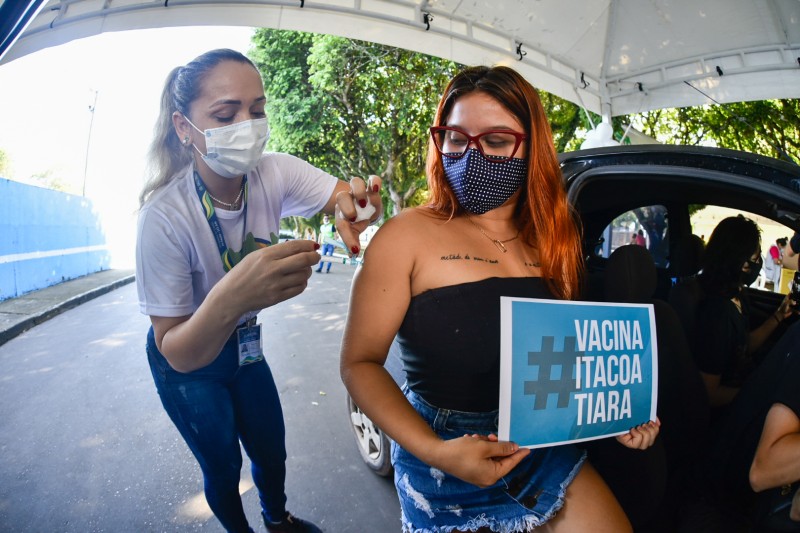 Vacina Amazonas: mutirão em Itacoatiara conta com 8 postos de vacinação contra Covid-19