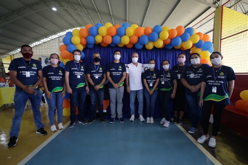 Servidores destacam a união de esforços para acelerar a vacinação contra Covid-19 no interior do Amazonas