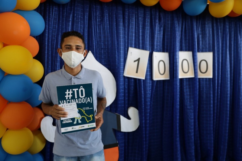 Campanha Vacina Amazonas atinge a meta de mil doses aplicadas em Itapiranga