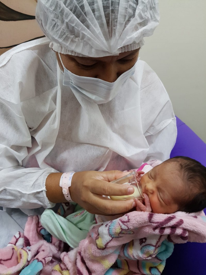 Nazira na Roça: Maternidade arrecadou 5.481 copinhos de vidro para o aleitamento materno
