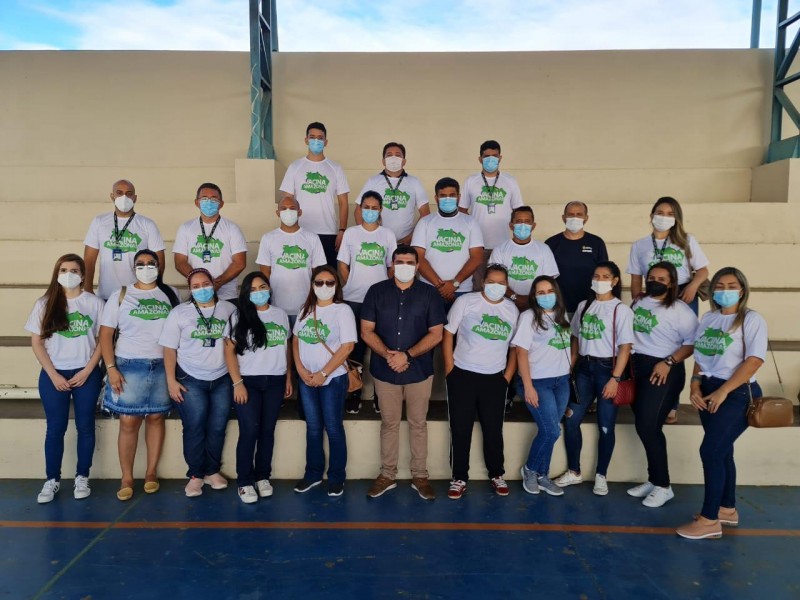 Direito à vida é o lema de servidores voluntários do mutirão Vacina Amazonas