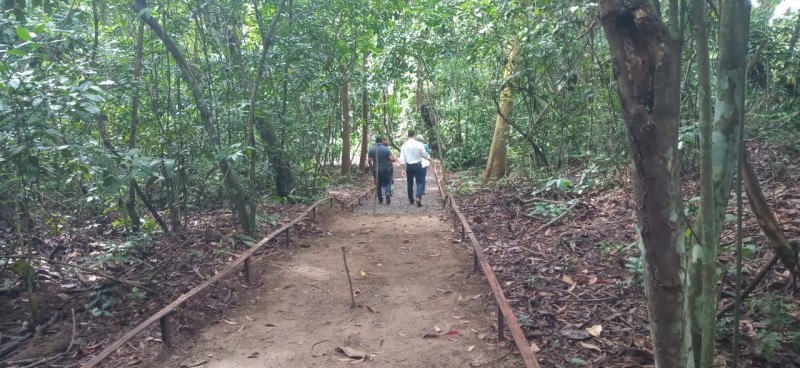 Ipaam retoma obras de Bosque Ecológico