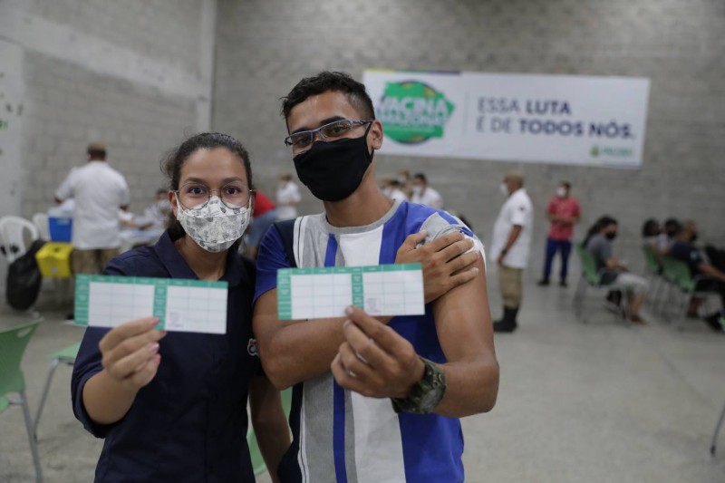 Horário estendido atrai população para vacinação durante mutirão ‘Vacina Amazonas’ em Manaus