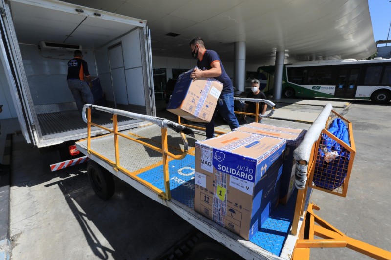 Governo do Amazonas recebe mais 73.010 doses de vacinas contra a Covid-19