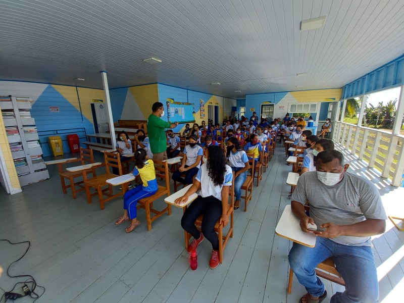 Municípios do Amazonas recebem atividades de educação ambiental