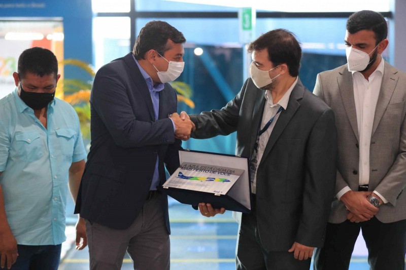 Wilson Lima participa da inauguração de voo direto de Manaus para São Gabriel da Cachoeira