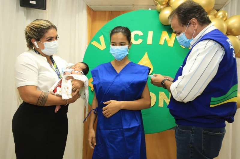 Covid-19: Governo do Amazonas inicia oferta de vacina em maternidades para grávidas não imunizadas