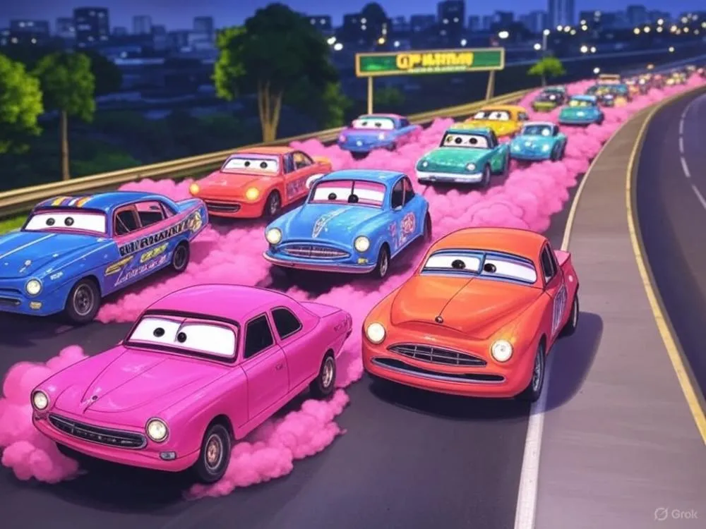 **Maconha Turbo Pink: Quando o Combustível É Mais Chapado Que o Motorista**  