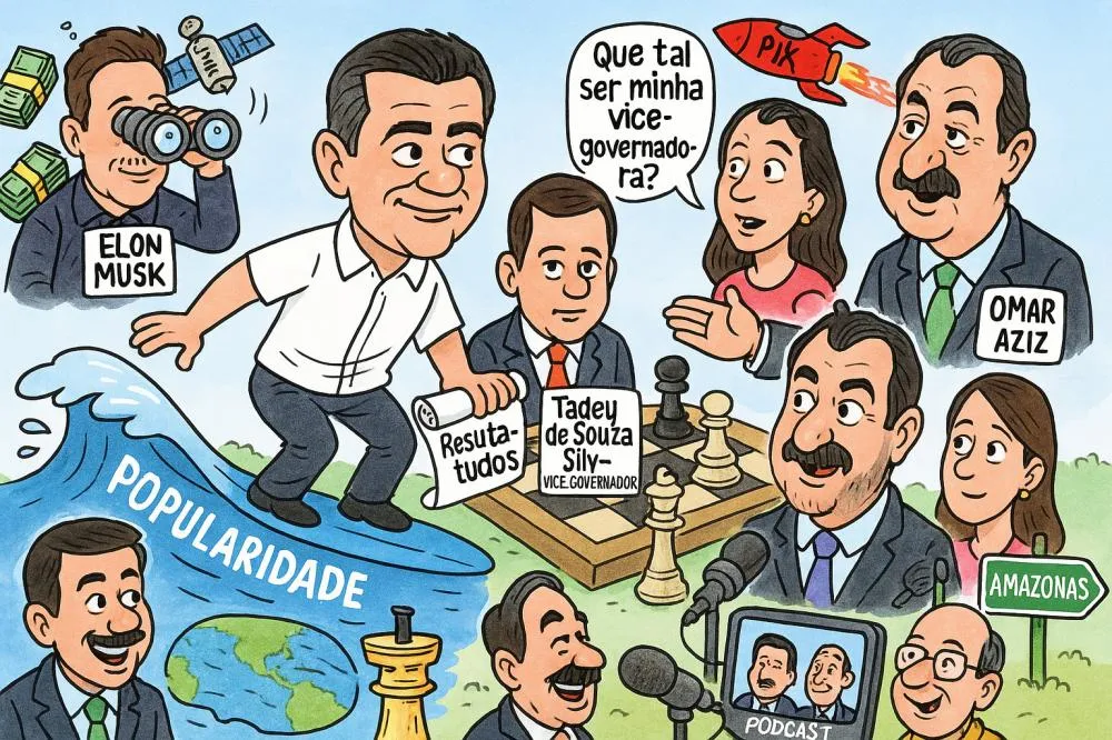 Bastidores da Política Amazonense: Alianças, Estratégias e a Ascensão de David Almeida